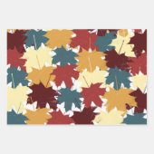 Feuille De Papier Cadeau Affaire Autumn Leaves (Devant 2)