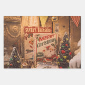 Feuille De Papier Cadeau Affichage de l'art, du cachet postal et de la fenê (Devant 3)