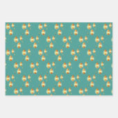 Feuille De Papier Cadeau Aïd moubarak fanoos (Devant 2)