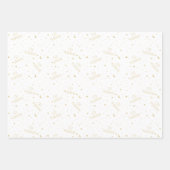 Feuille De Papier Cadeau Aïd or Moubarak (Devant)