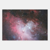 Feuille De Papier Cadeau Aigle Nebula (Devant)