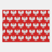 Feuille De Papier Cadeau Aigle polonais (Devant 3)