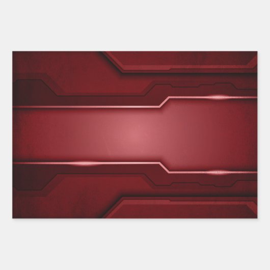 Feuille De Papier Cadeau Aiguisé (Devant)