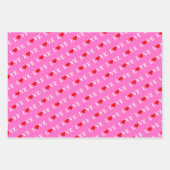 Feuille De Papier Cadeau AIVE Pink Green Lavender (Devant 2)