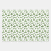 Feuille De Papier Cadeau Alaska Toile Wrapping Paper  (Devant 2)