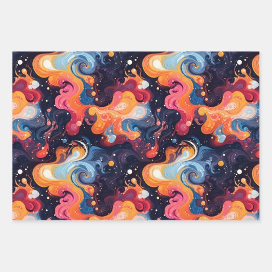 Feuille De Papier Cadeau Alchimie des fluides : Conception de transformatio (Devant)