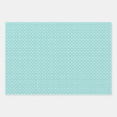 Feuille De Papier Cadeau Algues coeurs de Crustacés (Devant 3)