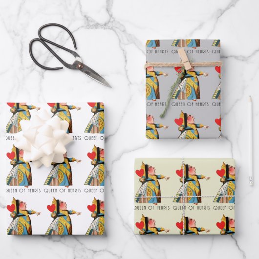 Feuille De Papier Cadeau Alice à Wonderland (Recto)