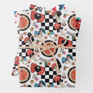 Feuille De Papier Cadeau Alice au pays des merveilles Motif