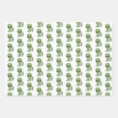 Feuille De Papier Cadeau Alien Grey Extra Terrestrial UFO UFOlogy (Devant 2)