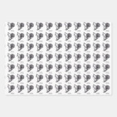 Feuille De Papier Cadeau Alien gris, la vérité est là (Devant 2)