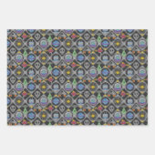 Feuille De Papier Cadeau Alien mignon (Devant)