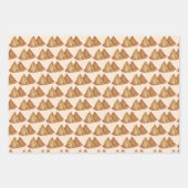 Feuille De Papier Cadeau Alimentation indienne Cuisine végétarienne Fried S (Devant 2)