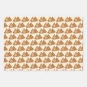 Feuille De Papier Cadeau Alimentation indienne Cuisine végétarienne Fried S (Devant)