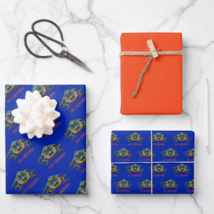 Feuille De Papier Cadeau Alligator - Go Gators