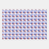 FEUILLE DE PAPIER CADEAU ALLONS BRANDON. (Devant 3)