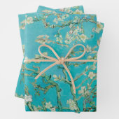 Feuille De Papier Cadeau Almond Blossom Van Gogh (En situation)