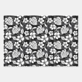 FEUILLE DE PAPIER CADEAU ALOHA VENDREDI (NOIR) (Devant 2)