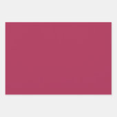 Feuille De Papier Cadeau Amaranth violet (couleur solide) (Devant 2)