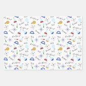 Feuille De Papier Cadeau Amateur de science (Devant 3)