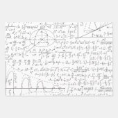 Feuille De Papier Cadeau Amateurs mathématiques, Formule mathématiques, Gee (Devant 3)