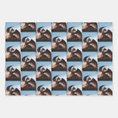 Feuille De Papier Cadeau Amber Dragon Imaginaire (Devant 2)