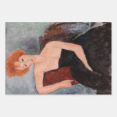 Feuille De Papier Cadeau Amedeo Modigliani - Sélection de chefs-d'oeuvre (Devant 3)