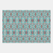 Feuille De Papier Cadeau Amérindiens Navajo Motif (Devant)