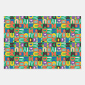 Feuille De Papier Cadeau AMIS™ | Comment faire un Motif dynamique (Devant 3)