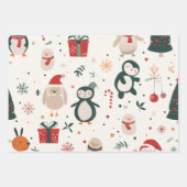 Feuille De Papier Cadeau Amis de Fête (Devant 2)