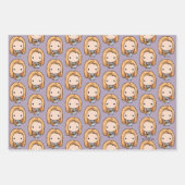 Feuille De Papier Cadeau AMIS™ | Phoebe Chibi (Devant 3)