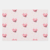 Feuille De Papier Cadeau amour arabe habibi (Devant)