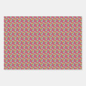 Feuille De Papier Cadeau Amsterdam Tulips Mocha Mousse Ditsy Modée (Devant 3)