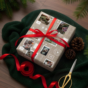 Feuille De Papier Cadeau Amusants Livraison spéciale Timbres Postage Photo 