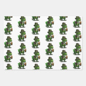 Feuille De Papier Cadeau Amusement irlandais (Devant 2)