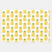 Feuille De Papier Cadeau Ananas (Devant 3)