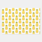 Feuille De Papier Cadeau Ananas (Devant)