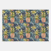 Feuille De Papier Cadeau Ananas (Devant 3)