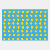 Feuille De Papier Cadeau Ananas (Devant 2)
