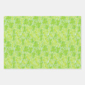 Feuille De Papier Cadeau Ananas et citrons de la plage de Palm (Devant 2)