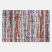 Feuille De Papier Cadeau Ancien bâton de Rag (Devant)