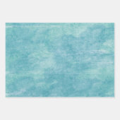 Feuille De Papier Cadeau Ancres de bande d'aquarelle marine (Devant 2)