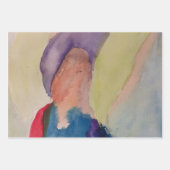 Feuille De Papier Cadeau Ange gardien (Devant 3)