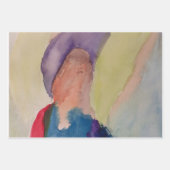 Feuille De Papier Cadeau Ange gardien (Devant 2)