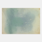 Feuille De Papier Cadeau Angel Fleurs blanches Ciel bleu (Devant 2)