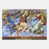 Feuille De Papier Cadeau Angels de l'Assomption et l'Annonciation par Lippi (Devant 3)