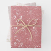 Feuille De Papier Cadeau angels pattern | set I (En situation)