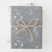 Feuille De Papier Cadeau angels pattern | set III (En situation)