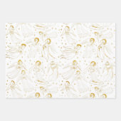 Feuille De Papier Cadeau anges (Devant 3)