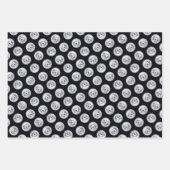 Feuille De Papier Cadeau Anglais Setter Blue Belton Peinture chien animal d (Devant 3)